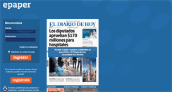 Desktop Screenshot of epaper.elsalvador.com