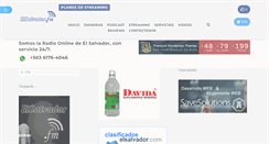 Desktop Screenshot of elsalvador.fm